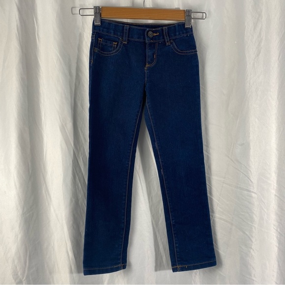 The Children's Place Other - The Children’s Place Girl Skinny Dark Blue Jeans Waist Adjustable Band Size 6